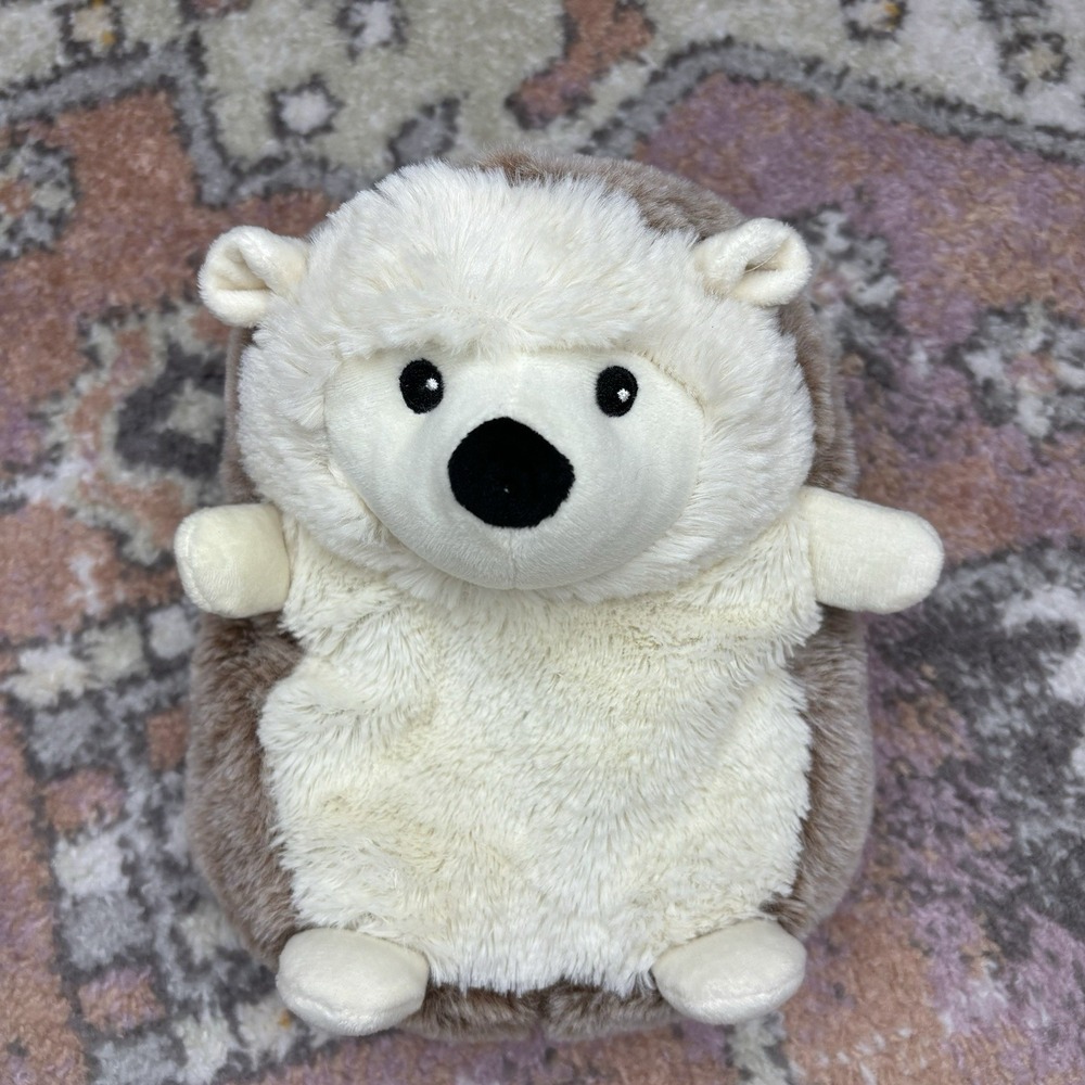 Warmies Hedgehog Plush Heat Pack Hand Warmer Toy Microwavable Stuffed Animal